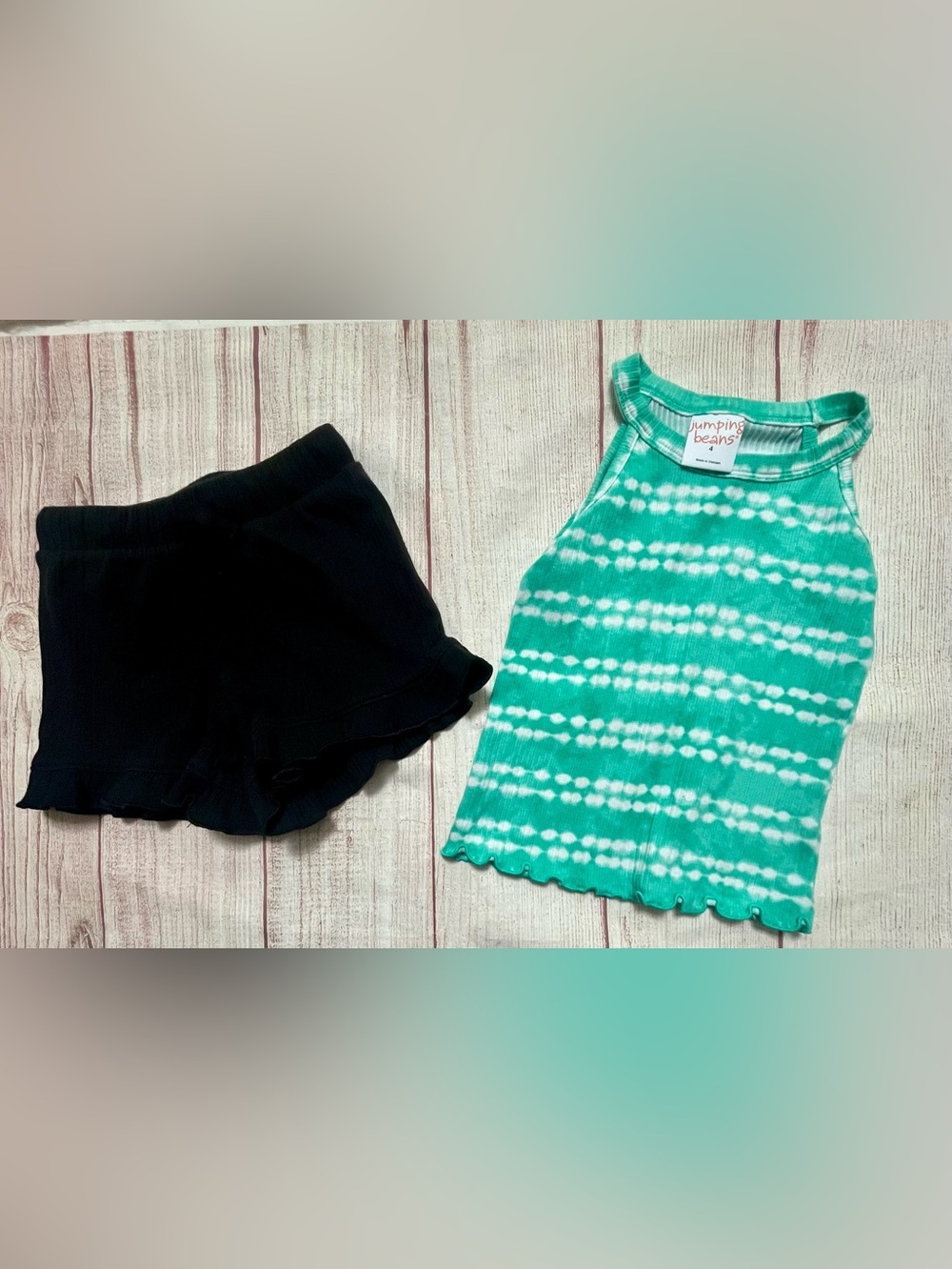 Jumping Beans Size 4 Outfit Shorts/Tank Top